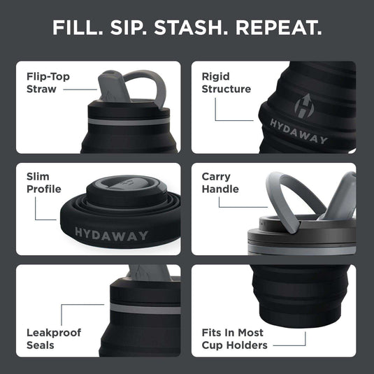 Collapsible Water Bottle | 17oz - Skoutley Outdoors LLC