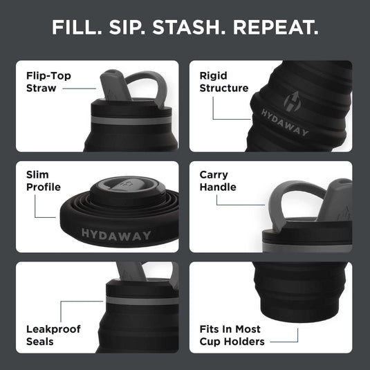 Collapsible Water Bottle | 25oz - Skoutley Outdoors LLC