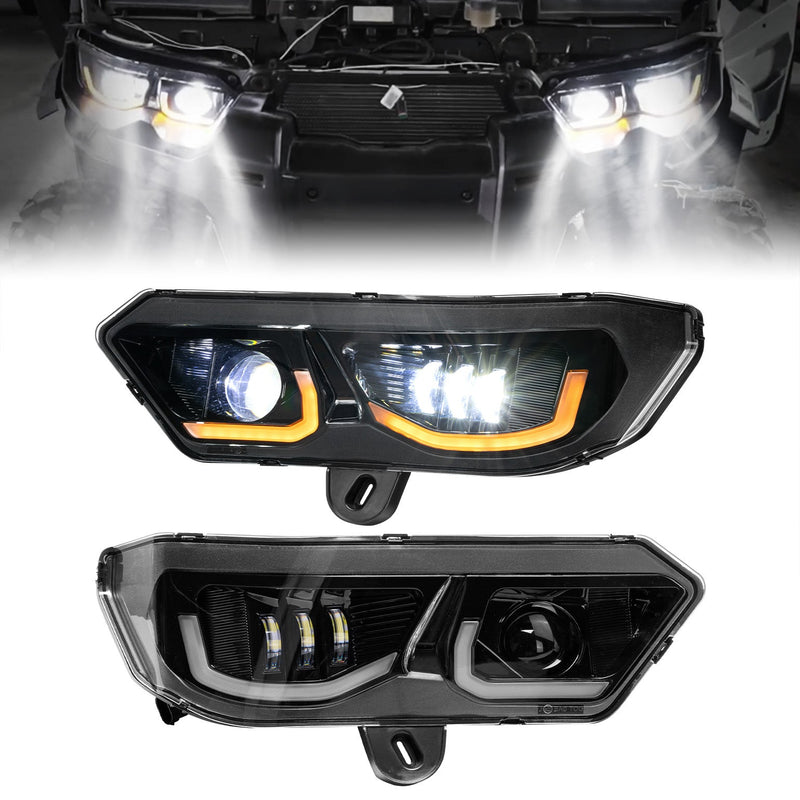 Load image into Gallery viewer, LED Headlights Assembly Kit for Can-Am Defender HD10|9|8|7|5
