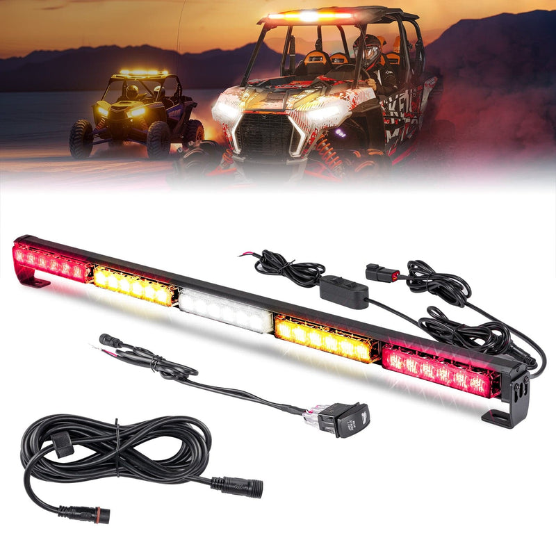 Load image into Gallery viewer, 30 inch UTV Chase Light Bar for Can-Am | Polaris | CFmoto | Kawasaki
