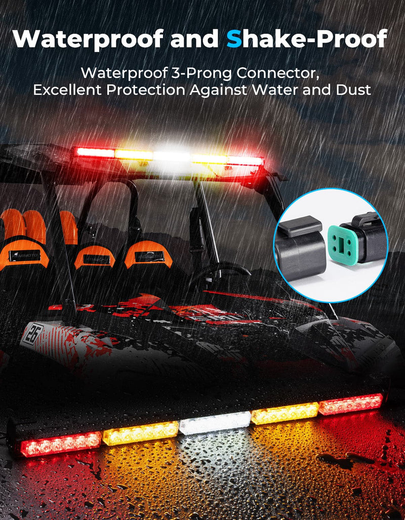Load image into Gallery viewer, 30 inch UTV Chase Light Bar for Can-Am | Polaris | CFmoto | Kawasaki
