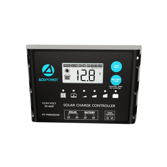 ProteusX 20A PWM Solar Charge Controller