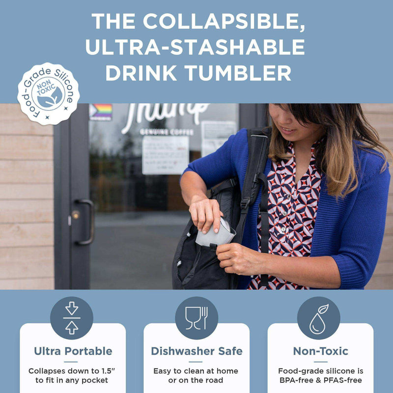 Load image into Gallery viewer, Collapsible Insulated Drink Tumbler - Skoutley Outdoors LLC
