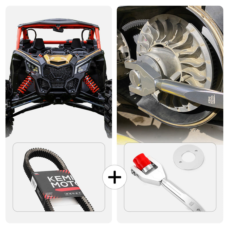 Load image into Gallery viewer, Drive Belt &amp; Belt Changing Tool Kit for Can-Am Maverick X3/MAX
