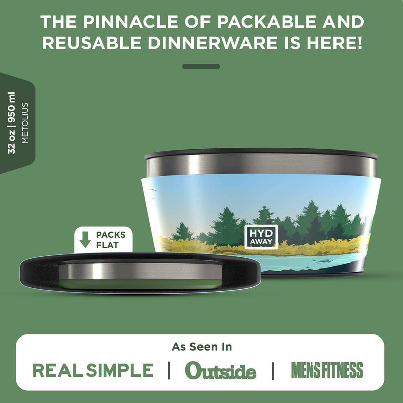 Load image into Gallery viewer, Collapsible Insulated Bowl | 1-Quart - Skoutley Outdoors LLC
