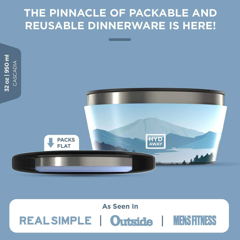 Load image into Gallery viewer, Collapsible Insulated Bowl | 1-Quart - Skoutley Outdoors LLC
