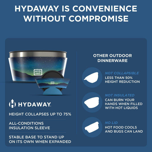 Collapsible Insulated Bowl | 1-Quart - Skoutley Outdoors LLC