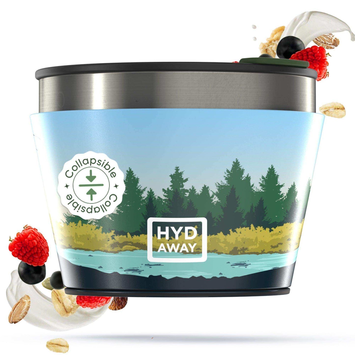 Collapsible Insulated Bowl | 1.5-Cup - Skoutley Outdoors LLC