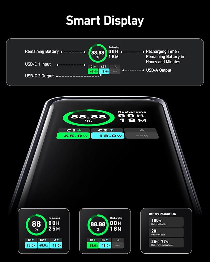 Load image into Gallery viewer, Anker Prime Power Bank (20K, 200W)
