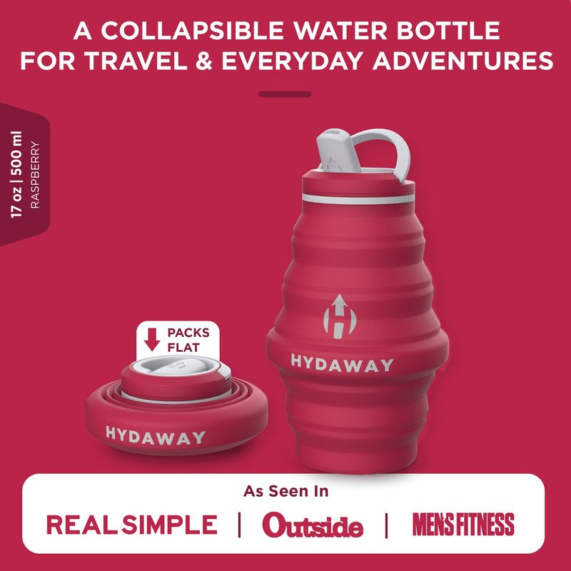 Load image into Gallery viewer, Collapsible Water Bottle | 17oz
