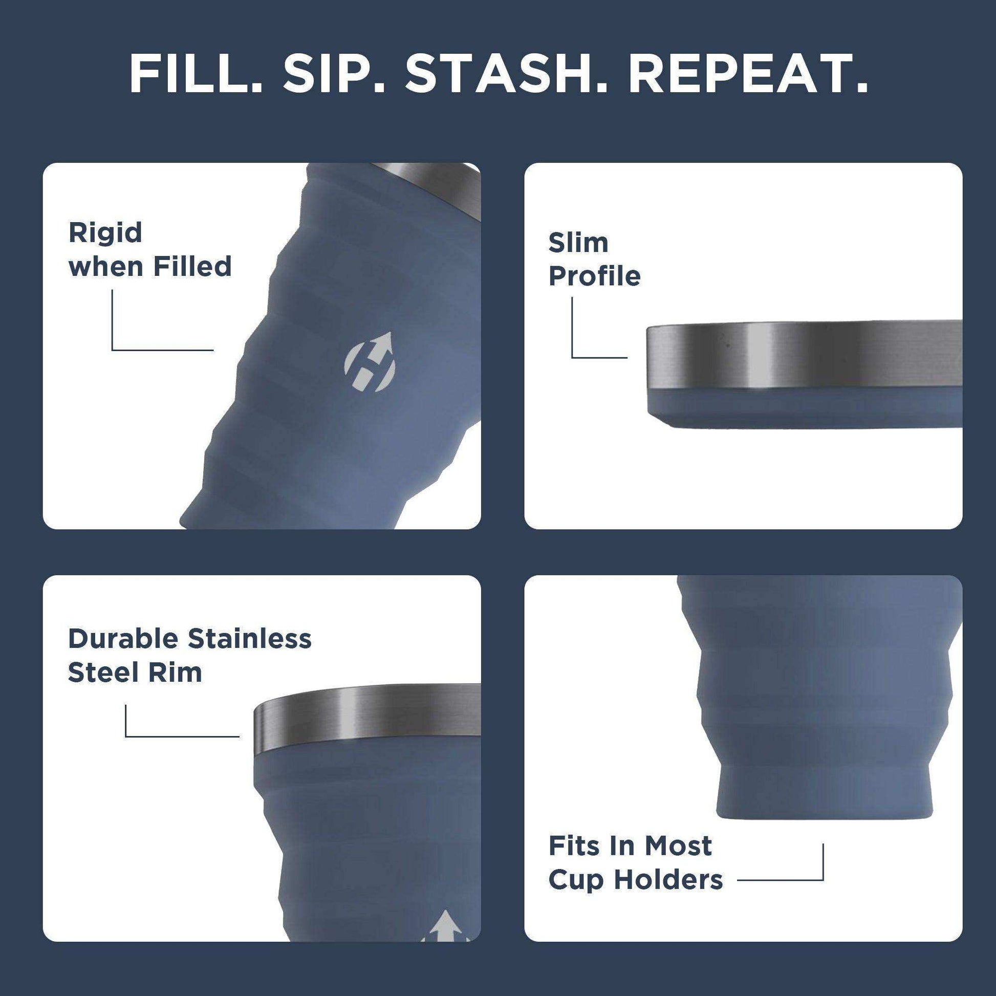 Collapsible Pint - Skoutley Outdoors LLC