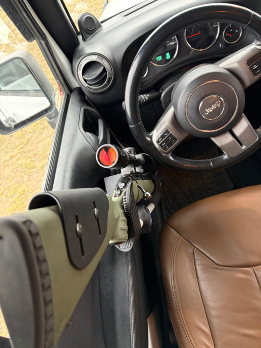 Sidekick Door-Mounted Gun Rack – 2011-2018 Jeep Wrangler JK