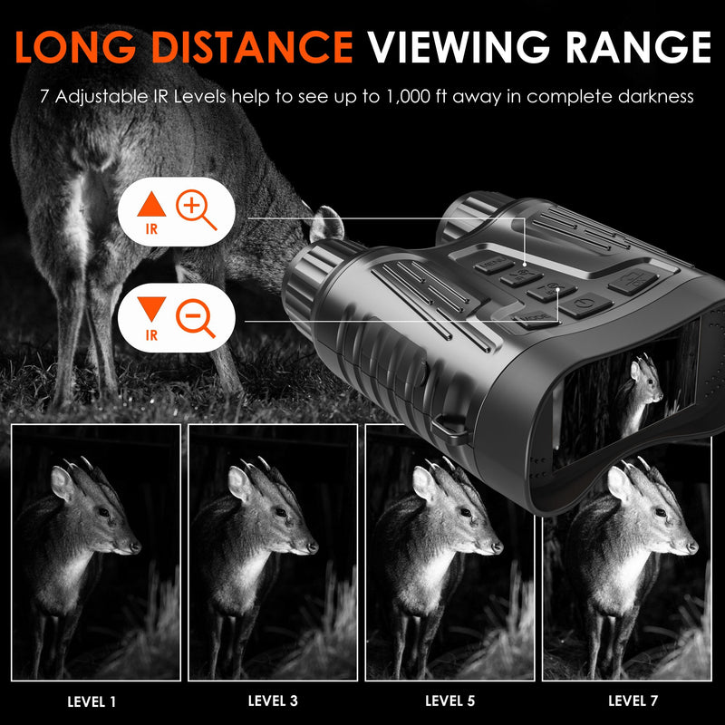 Load image into Gallery viewer, Rexing B1 Pro – 4K IR Night Vision Digital Binocular
