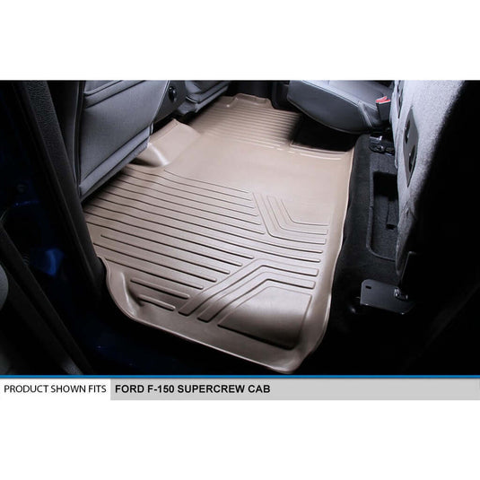 SMARTLINER Custom Fit Floor Liners For 2011-2014 Ford F-150 SuperCrew Cab