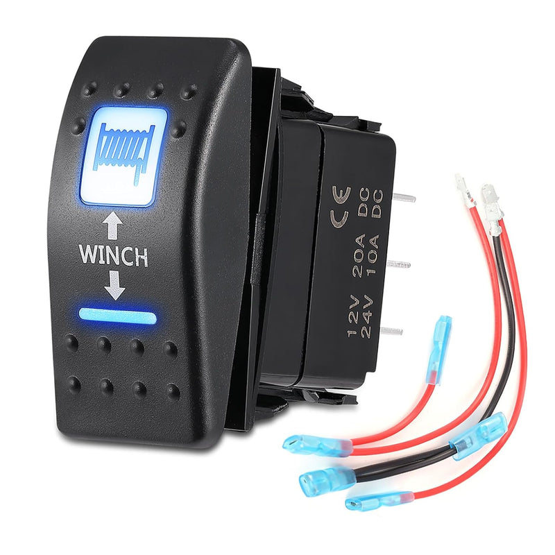 Load image into Gallery viewer, 7Pin Winch Rocker Switches For Polaris, Can-Am
