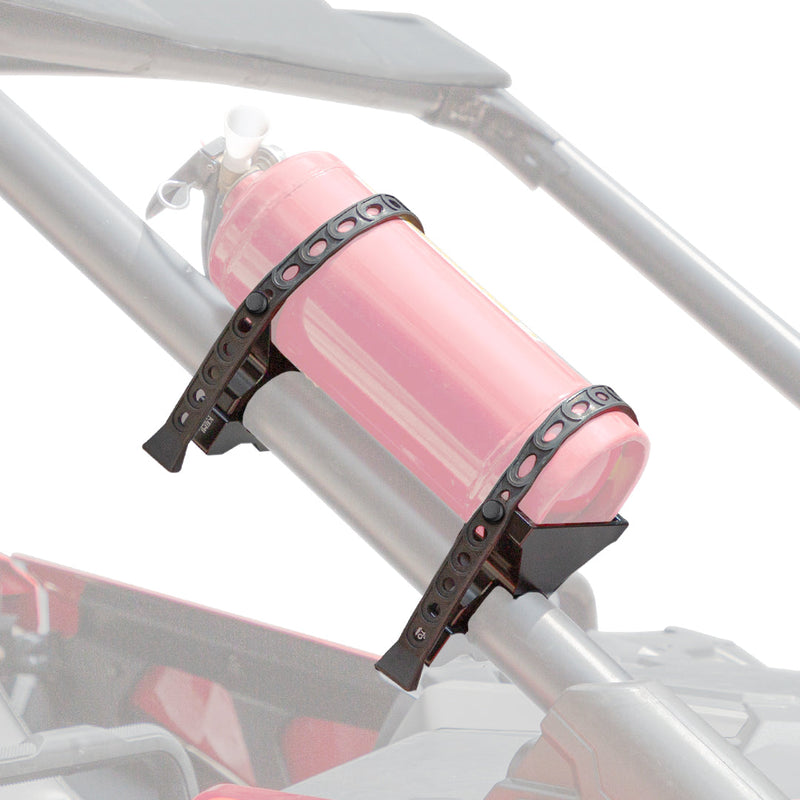Load image into Gallery viewer, UTV Fire Extinguisher Holder Fit Polaris RZR, Can Am X3, Kawasaki Teryx
