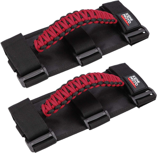 UTV Universal Heavy Duty Grips, Grab Handle Fit 1.5-2” Roll Bar