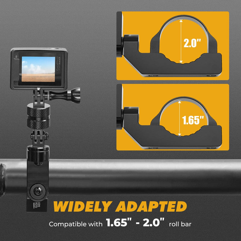 Load image into Gallery viewer, Universal GoPro Roll Bar Mount
