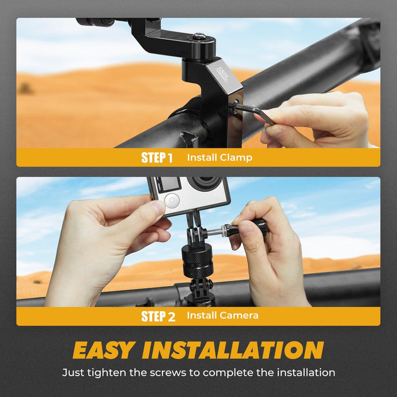 Load image into Gallery viewer, Universal GoPro Roll Bar Mount

