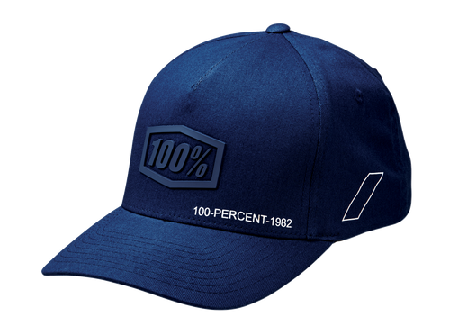 100% Shadow Flexfit® Hat - Navy - Large/XL 20043-00013