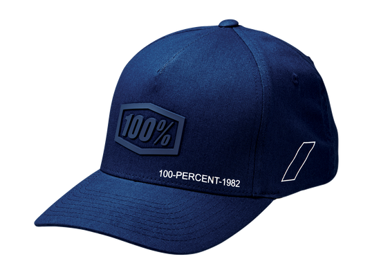 100% Shadow Flexfit® Hat - Navy - Small/Medium 20043-00012