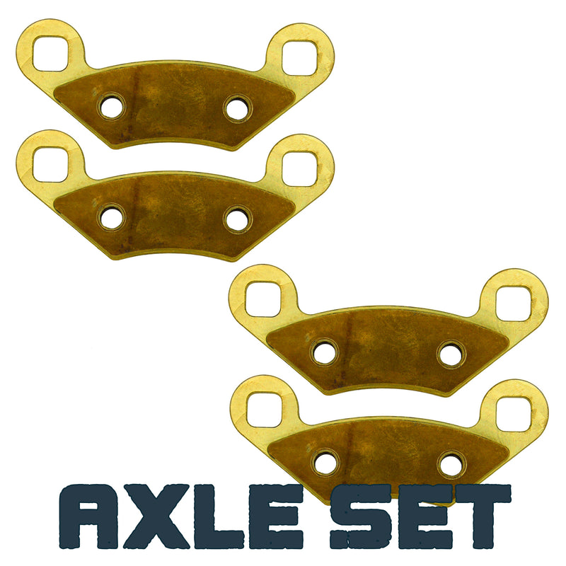 Load image into Gallery viewer, Polaris Sportsman Touring 500 HO 2010-2013 Brass Brake Pad Set
