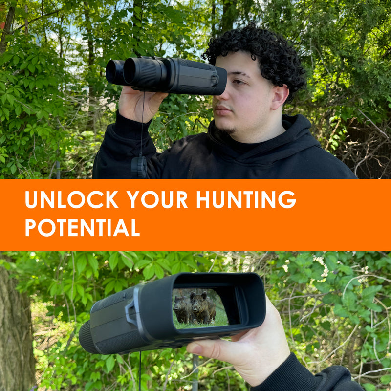 Load image into Gallery viewer, Rexing B1 Compass Night Vision Binoculars 4K Ultra HD
