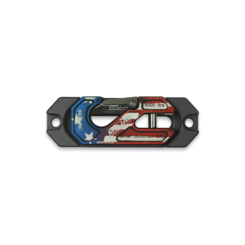 Load image into Gallery viewer, Side By Side / UTV Aluminum Recessed Winch Shackle with Fairlead Kit. (LIFE TIME WARRANTY*)
