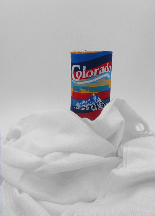 Groovy Colorado Can Koozie