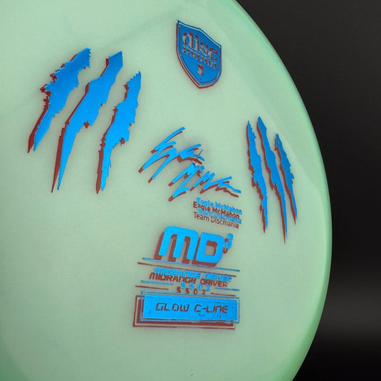 Color Glow C-Line MD3 (Penned) - 5502 Claw Run X-Out - Double Stamp