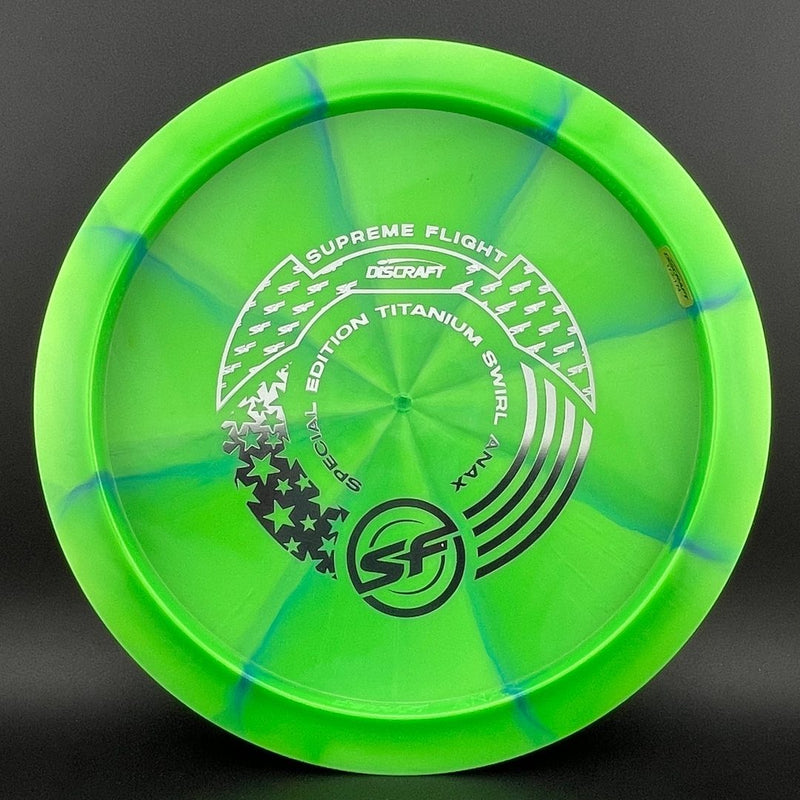 Load image into Gallery viewer, Swirl Titanium Anax - Supreme Flight Special Edition
