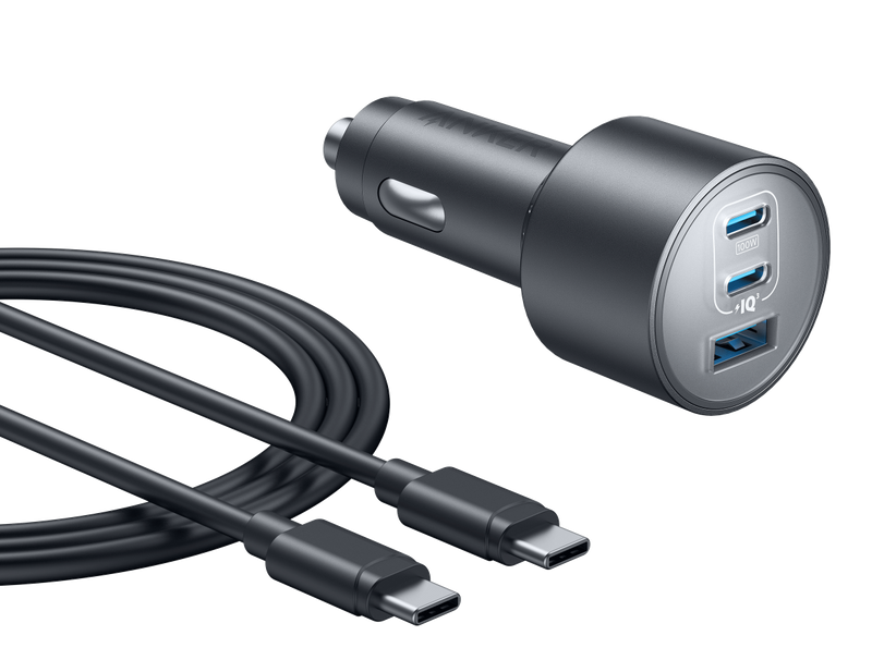 Load image into Gallery viewer, Anker Nano Car Charger (167.5W, 3 Ports)
