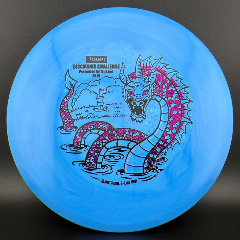 Load image into Gallery viewer, Glow Swirl S-Line MD1 - Discmania Challenge
