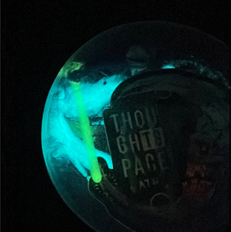 Load image into Gallery viewer, Custom Resin Mini - Blue Green Glow TSA Artwork
