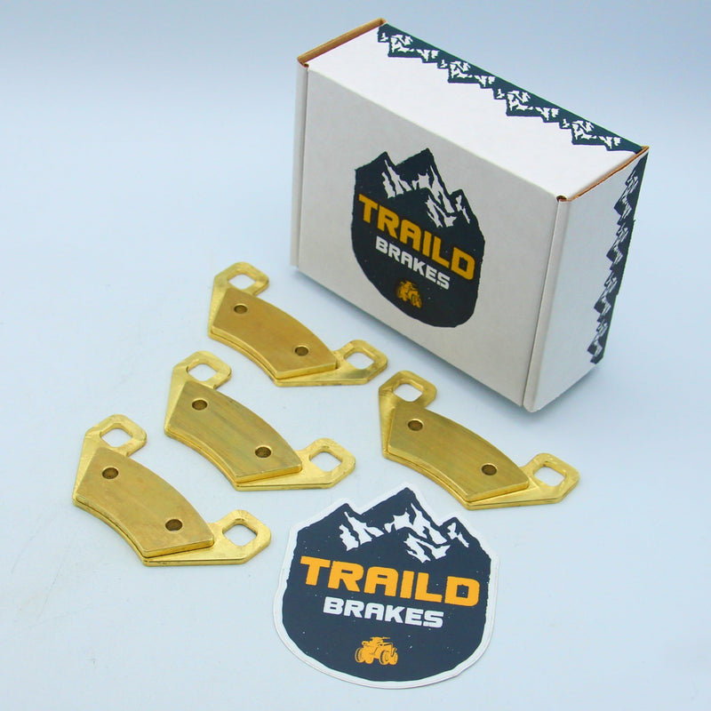 Load image into Gallery viewer, Arctic Cat Prowler 550, 700, 1000, 2011-2017 HDX Brass Brake Pad Set
