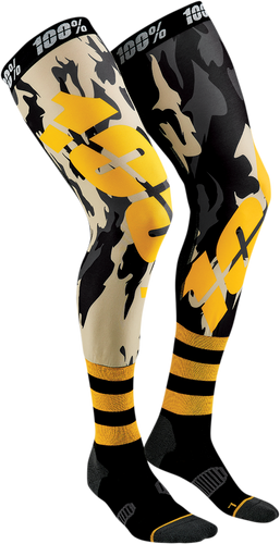 100% REV Knee Brace Performance Moto Assault Socks - Large/XL 24014-416-18