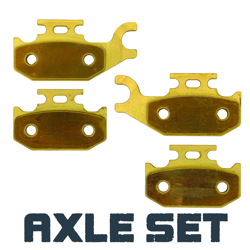 Load image into Gallery viewer, Can-Am Maverick MAX/XDS/XMR 2013-2018 Brass Brake Pad Set
