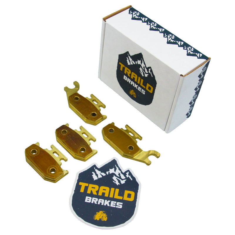 Load image into Gallery viewer, Suzuki King Quad LTA/LTF 400/450/500/700/750 2005-2026 Brass Brake Pad Set

