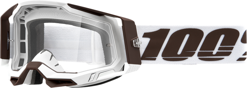 Load image into Gallery viewer, 100% Racecraft 2 Goggles - Snowbird - Clear 50009-00007
