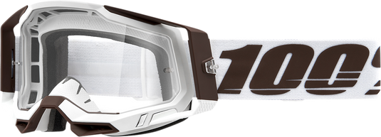 100% Racecraft 2 Goggles - Snowbird - Clear 50009-00007