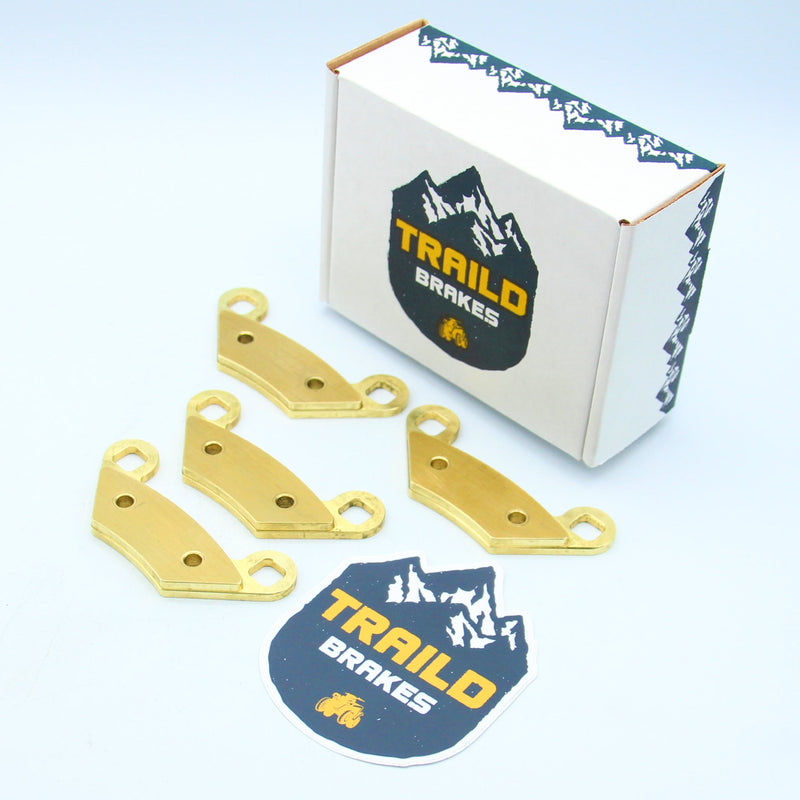 Load image into Gallery viewer, Polaris Scrambler XP 1000 S 2020-2026 Brass Brake Pad Set
