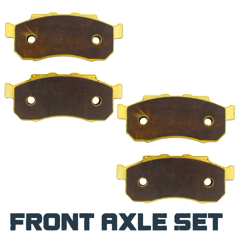 Load image into Gallery viewer, Honda Pioneer 700/520/500 2014-2026 Brass Brake Pad Set
