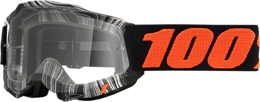 100% Youth Accuri 2 Goggles - Geospace - Clear 50024-00004