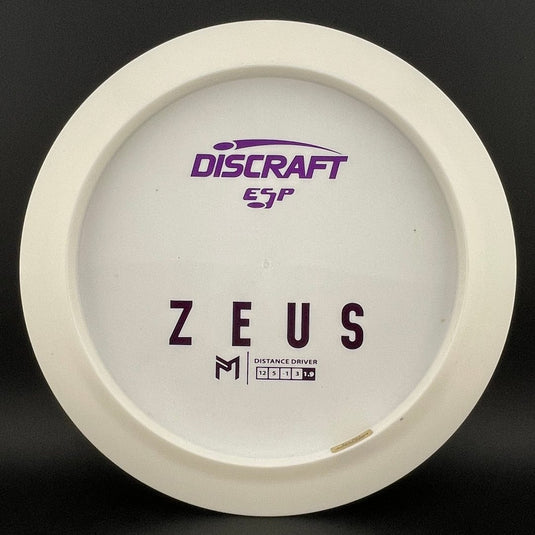 White ESP Zeus - Bottom Stamp Dyer's Delight - Paul McBeth