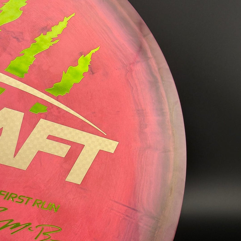 Load image into Gallery viewer, Swirly ESP Buzzz (First Run) - Paul McBeth 4x Claws - Pink Smoke
