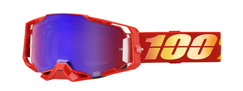 Load image into Gallery viewer, 100% Armega Goggles - Nuketown - Red/Blue Mirror 50005-00020
