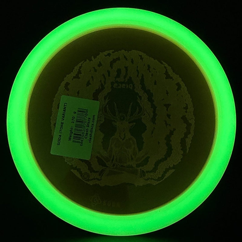 Load image into Gallery viewer, Tone Glow Soda - Elk Man by Ripper Studios
