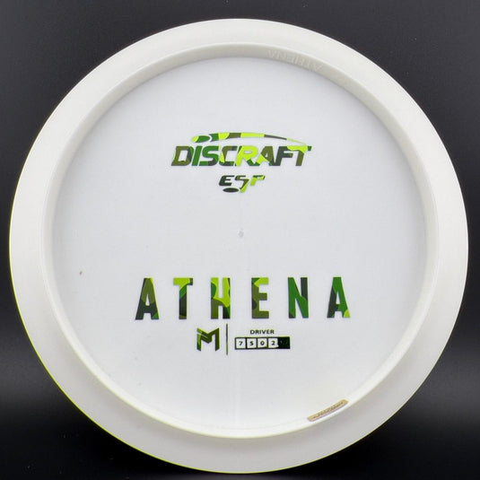 White ESP Athena - Bottom Stamp - Dyer’s Delight