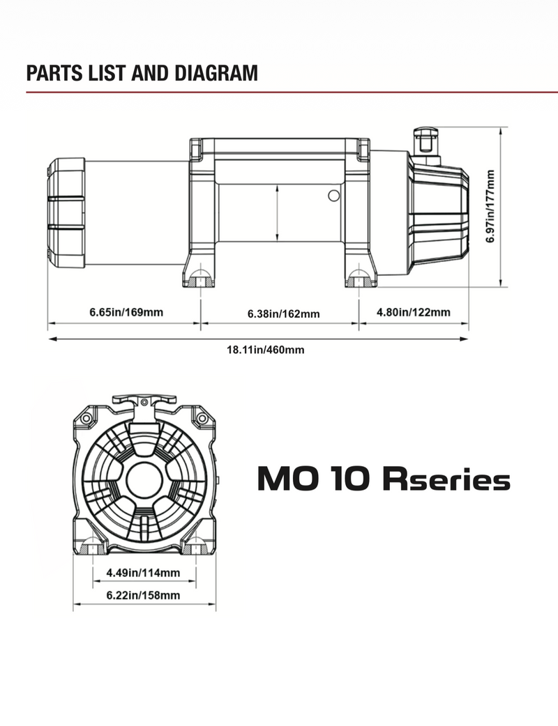 Load image into Gallery viewer, MO 10.0 Competition Electric Winch

