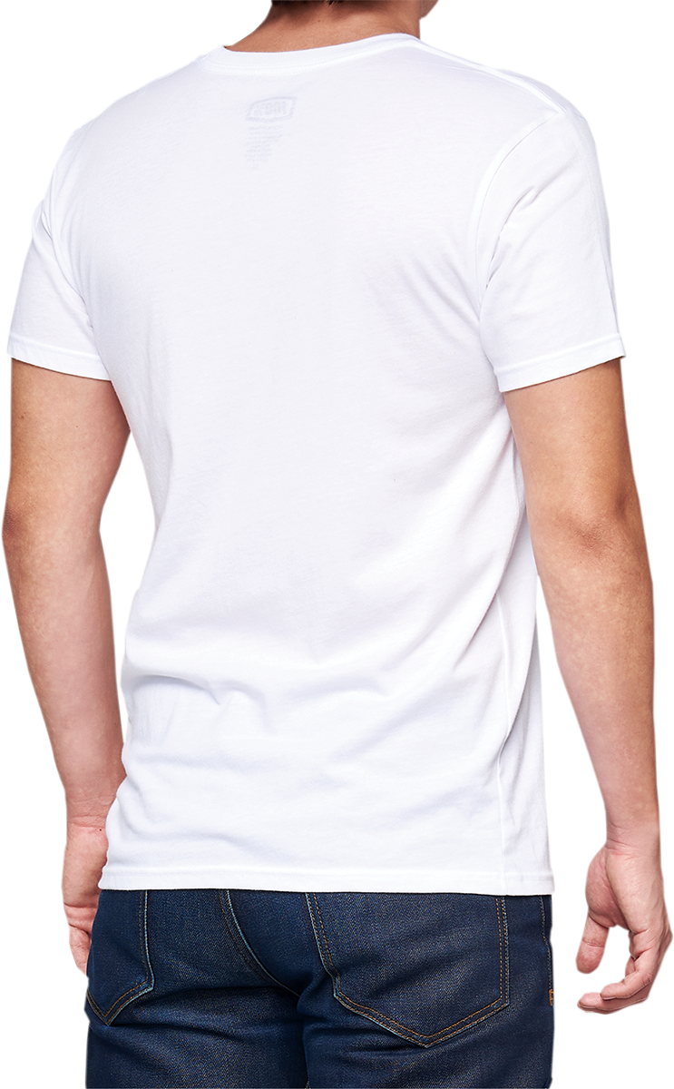 Load image into Gallery viewer, 100% BB33 Signature T-Shirt - White - Small BB-32140-000-10
